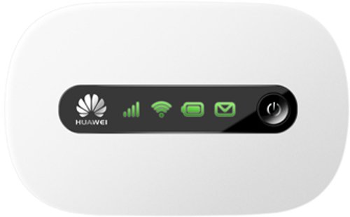 Huawei E5220 Mobiler Wifi WLAN-Router (bis zu 10 WLAN-Zugänge, 5s Boot-Zeit, HSPA+) weiß