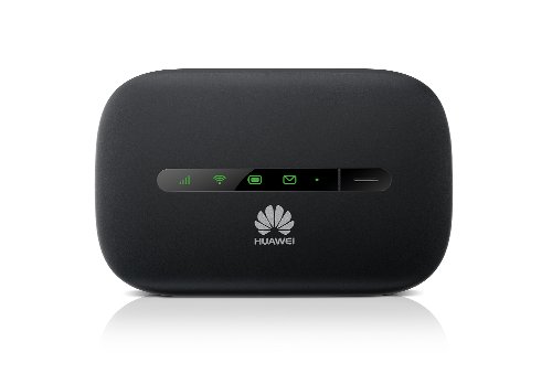 HUAWEI E5330 3Gs Mobile Wi-Fi, bis zu 21,6 MBit/s, Schwarz