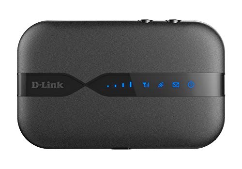 D-Link DWR-932 Mobiler LTE WLAN Hotspot (Single Band, 4G LTE mit bis zu 150 Mbit/s Downloadgeschwindigkeit) Schwarz