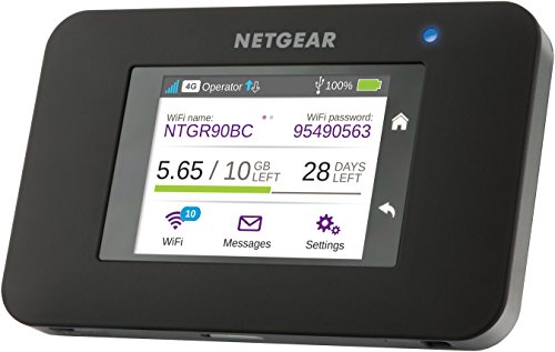 Netgear Aircard AC790 mobiler 4G LTE Router & WLAN Router (4G Router, WiFi Hotspot, bis zu 300 MBit/s, ohne SIM-Lock)