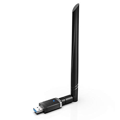 EDUP AC1300M WLAN Stick USB 3.0 WLAN Adapter 6dBi Abnehmbare Antenne 802.11 AC Dualband (5GHz 867Mbit/s+2,4GHz 400Mbit/s) Netzwerk Dongle Unterstützt Wi-Fi-Hotspot für Desktop Laptop PC Windows/Mac OS EDUP AC1300M WLAN Stick USB 3.0 WLAN Adapter 6dBi Abnehmbare Antenne 802.11 AC Dualband (5GHz 867Mbit/s+2,4GHz 400Mbit/s) Netzwerk Dongle Unterstützt Wi-Fi-Hotspot für Desktop Laptop PC Windows/Mac OS