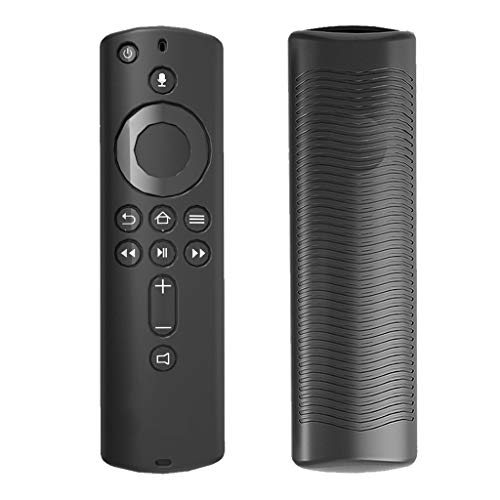 zkm Schutzhülle 5,9-Zoll-Abdeckung Weiche Silikon-Hauthülle Stoßfester Rutschfester Ersatz für Amazon Fire TV Stick 4K-Fernbedienung Schwarz zkm Schutzhülle 5,9-Zoll-Abdeckung Weiche Silikon-Hauthülle Stoßfester Rutschfester Ersatz für Amazon Fire TV Stick 4K-Fernbedienung Schwarz