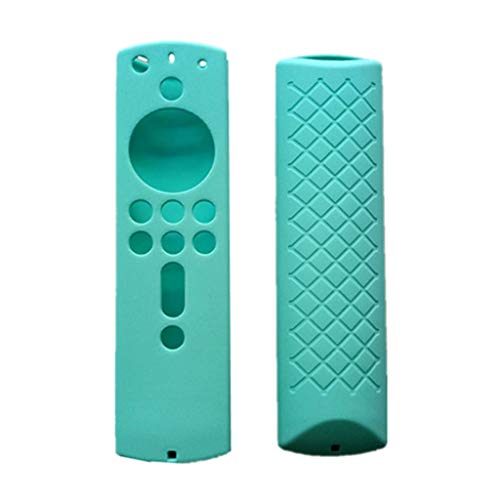RK-HYTQWR Silikonschutzhülle Hülle für Amazon Fire TV Stick 4K Fernbedienung, Fernbedienung Schutzhülle, Mintgrün RK-HYTQWR Silikonschutzhülle Hülle für Amazon Fire TV Stick 4K Fernbedienung, Fernbedienung Schutzhülle, Mintgrün