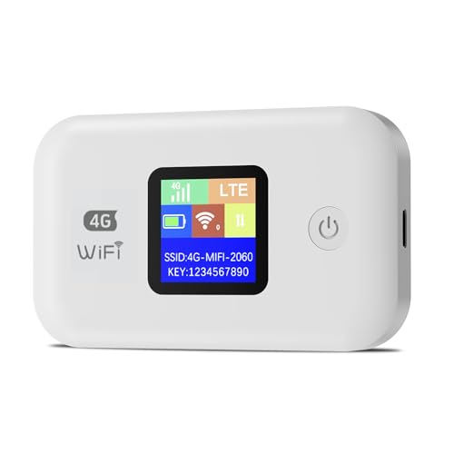 JICICUXI Mobiler WLAN Router,4G Tragbarer WiFi Mobiler Hotspotunterstützt SIM Karten, Mobiles Internet LTE Router bis zu 150 Mbit/S, 3000mAh Akku,ideal für Geschäftsreisen und Urlaub JICICUXI Mobiler WLAN Router,4G Tragbarer WiFi Mobiler Hotspotunterstützt SIM Karten, Mobiles Internet LTE Router bis zu 150 Mbit/S, 3000mAh Akku,ideal für Geschäftsreisen und Urlaub