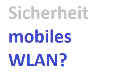 sicherheit wlan router